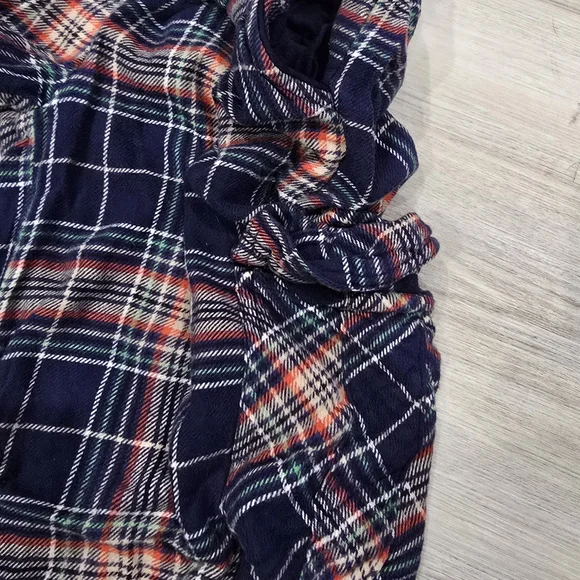 Aerie Flannel Plaid Cargo Skater Pajama Pants Oversized XXS - Picture 2 of 6